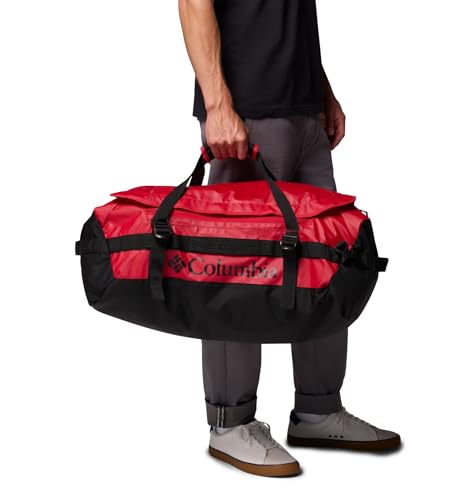 Columbia Unisex Landroamer 60L Duffel, Mountain Red/Black, One Size - color: Mountain Red/Black