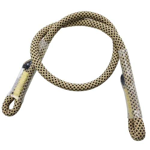 Bulldog 8mm & 10mm - USA Made Friction Hitch 100% Technora, 5400 MBS, Prusik by Pelican Rope - Arborist Rope, Tree Gear, Accessory Cord (32, 10mm Diameter) - size: 10 mm x 813 mm