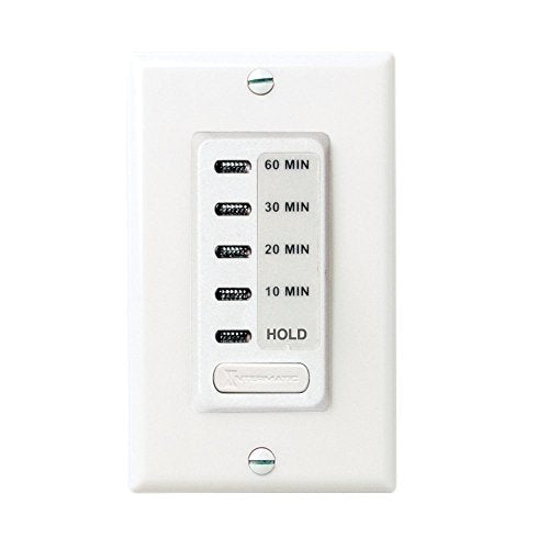 Intermatic EC210WK 10/20/30/60 Minute Countdown Timer, White