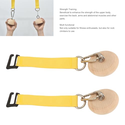Pull Up Power Balls,3.74in Diameter Upper Flat Half Sphere Pull Up Ball Hold Grips for Rock Climbing Strength Training