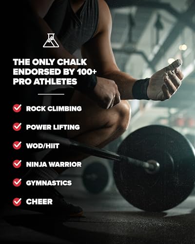 Find Your Favorite Blend: Unicorn Dust, Gorilla Grip, or Bam Bam – 2.5oz Loose Chalk for Lifting, Climbing, Bouldering & Gym Training