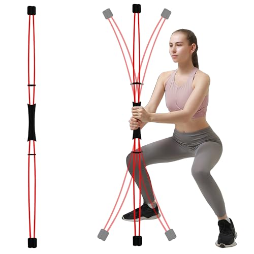 FlexBar & Mobility Stick – Shoulder Mobility Trainer, Swing Bar for Full Body Workout, Core Strength & Stability Training