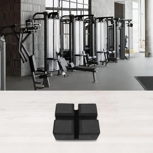 Wear Resistant EVA Press Brick Block Mat For Fitness Strength Training Cushion Support Black 18X14.4x8cm Compact