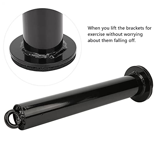 Estink Loading Pin Stainless Steel Weight Plate Holder Grip Training Tool 20mm or 48mm Tube 220mm or 320mm Length for Forearm Work Home Gym Strength Practice - size: 48 diameter*320mm