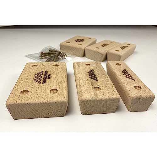 Small Pinches | Rock Climbing Wooden Holds | for Climbing wals | Bouldering
