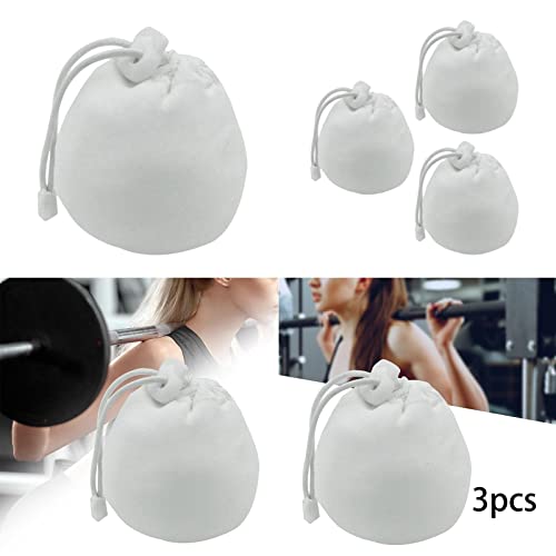 kowaku 4pcs Chalk Bag Drawstring Pouch Wrist Bush Anti Slip Purse Sock for Sports Rock Climbing Fitness Workout Pole Dancing Bouldering