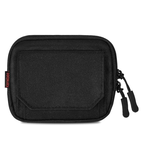Duty Belt Gloves Pouch, Latex Disposable Glove Holder Zipper Pocket | Convenient Carrier Pockets Waist Bag, For Police Officer Law Enforcement Personnel, For Security Firefighter Professionals