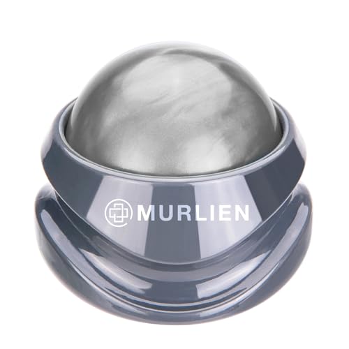 Massage Roller Ball, Tight and Sore Muscles Relief, Manual Massager, Alleviating Shoulder, Arms, Back, Legs, Calves or Muscle Tension - Gray - color: Gray