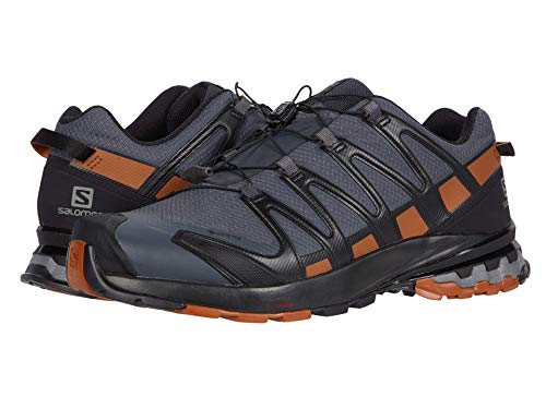 Salomon Mens Xa Pro 3D V9 Gore-tex® - color: Ebony/Caramel Cafe/Black, size: 7 Wide