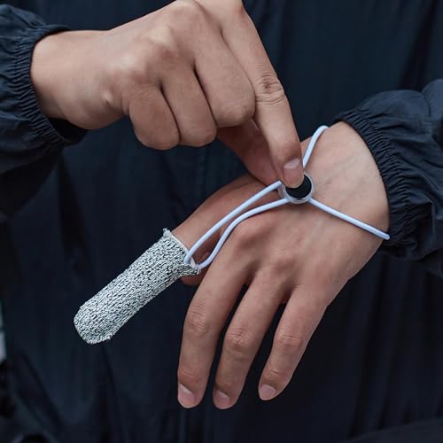 Antislip Finger Guard With Adjustable Tightness For Fishing Wood Carving Stone Engraving Cut Protector Fishing Finger Cover