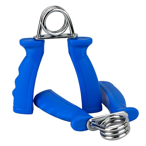 CanDo Ergonomic Hand Grip - color: Blue, size: Heavy - 24 lb