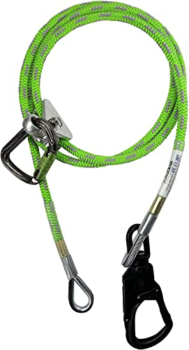 1/2" - The Vine All-in-One Arborist Flip Line Kit w/Aluminum Swivel Eye - (8', 10', 12' Arborist Climbing Rope) - size: 1/2 in. x 12 ft.