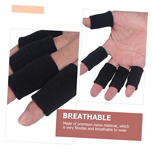 30pcs Nonslip Finger Protective Covers Elastic Finger Sleeves for Sports Volleyball and Exercise Material for Injury Prevention and Comfort