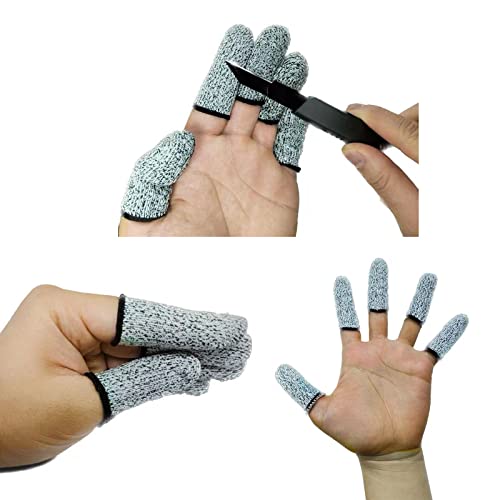 40PCS Cut Resistant Finger Cots - size: cut finger cots (pack of 40)