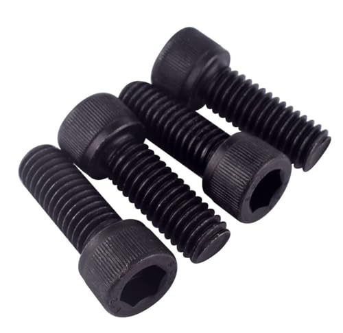 10Pcs 5/16-18 x 1/2" Socket Head Cap Screws Bolts, 12.9 Grade Alloy Steel Black Oxide Finish, Allen Hex Drive, UNC Coarse Full Thread - size: 5/16-18 x 1/2" (10PCS)