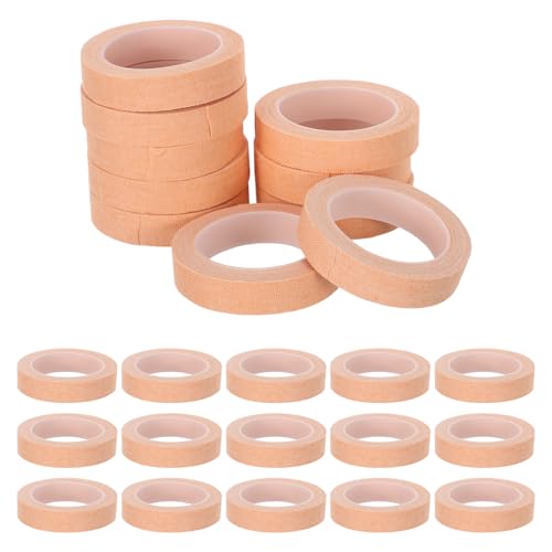 Finger Tape 30 Rolls 1cm X Skin Color Strong Adhesive Wrap for Basketball, Rock Climbing, and Athletic Hand Support
