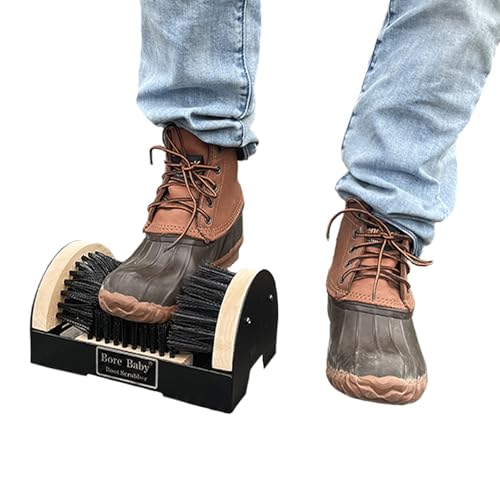 Boot Scrubber - Outdoor Heavy Duty Boot Scraper Brush & Shoe Mud Cleaner | Outdoor heavy-duty boot scrubber . Quickly removes mud, snow and debris from boots and shoes. Durable all-weather design. - color: Boot Scraper