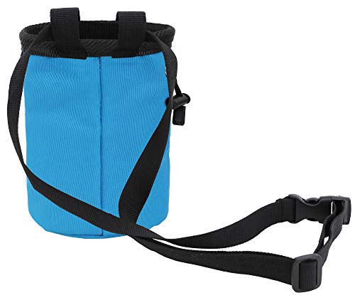 AMC Rock Climbing Panda Design Chalk Bag with Adjustable Belt - color: 7184_Dark Blue