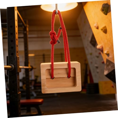 Cabilock Rock Climbing Fingerboard Hangboard for Grip Strength Training Wooden Portable 2pcs with Modular Design, for Rock Climbing Training and Fitness Routines