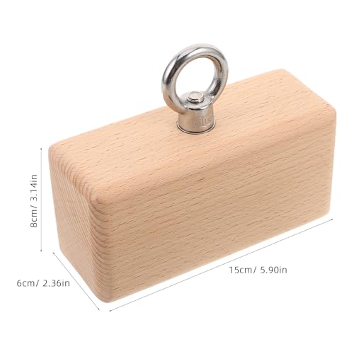 CALLARON Wooden Grip Strength Trainer Beech Wood Finger Strengthener Block with Adjustable Resistance and Modular Design Ergonomic Design for Home Gym and Bouldering Training for Climbers