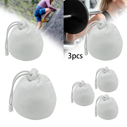 kowaku 4pcs Chalk Bag Drawstring Pouch Wrist Bush Anti Slip Purse Sock for Sports Rock Climbing Fitness Workout Pole Dancing Bouldering