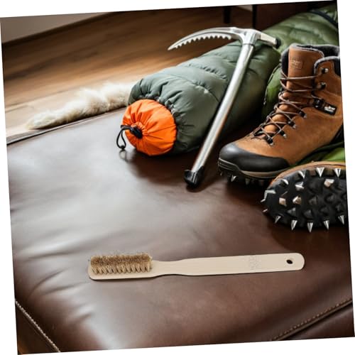 Climbing Hold Brush Mountaineering Cleaning Brush Soft Boar Bristle Medium Size for Bouldering Outdoor Wall Maintenance