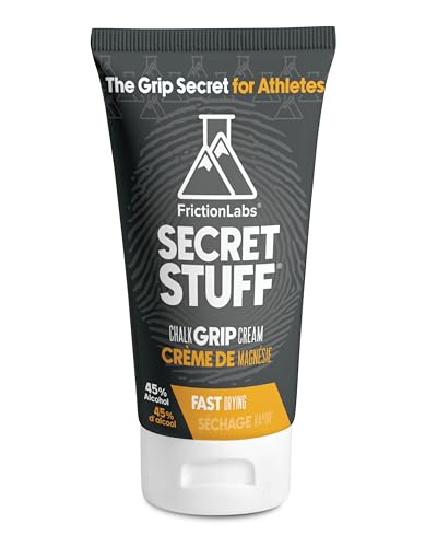 Friction Labs Gorilla Grip Chalk & Recovery Bundle for Climbing & Lifting | Secret Stuff Liquid Chalk, Gorilla Grip 2.5 oz Loose Chalk & Athletic Hands Cream for Grip, Skin Care & Recovery