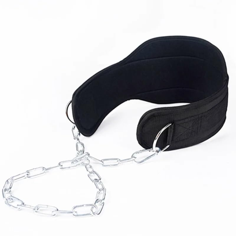 Premium Dip Belt for Weighted Bodyweight Workouts, Neoprene, Adjustable, Heavy-Duty
