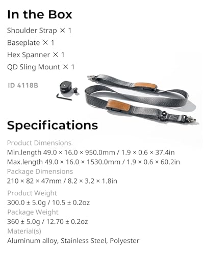 SmallRig Quick Release Plate for Arca Swiss, with 1/4"-20 & 3/8"-16 Screw | for DJI RS 5, RS4 Pro, RS4, RS3 Pro, RS3, RS2 - style: Gimbal Handle Strap(Grey)