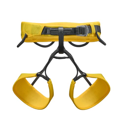 KAILAS Airo Rock Climbing Harness Men Roofing Harnesses Rescue Mountaineering Safety Belt Women Comfortable Lightweight - color: Yellow, size: X-Small