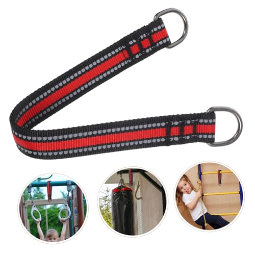 2pcs Heavy-Duty Gym Equipment Hanging Strap Versatile Fitness Connector for Tree Swings Aerial Workouts and Gymnastic Bars Durable and Easy to Install