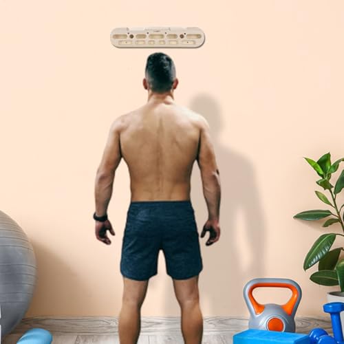 Wooden Hold Board Wall Climb Handle Frame Rock Climbing Pull Up Training | Climbing Wall Climb Handle Frame for Indoor Home Gym - color: B