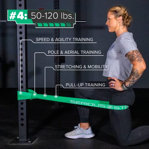 Serious Steel 41" Assisted Pull-up Band, Heavy Duty Resistance Band Sets, Stretching, Powerlifting, Resistance Training and Pull Up Assistance Bands - color: 3-Band Set (#2 #3 #4)