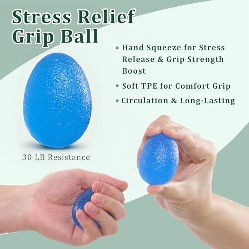 Grip Strength Trainer Kit Adjustable 10-132Lbs Hand Exerciser Counter | Forearm Strengthener, Finger Stretcher, Stress Ball and Bag for Grip Recovery, Wrist Training, Rehab, Climbers and Musicians - color: Green