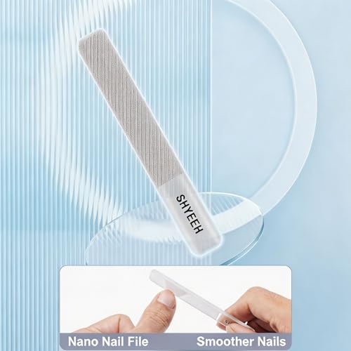 Manicure Set, 10 pcs High-Carbon Steel Nail Clippers Set, Portable Mini Manicure and Pedicure Kit, Travel Grooming Nail Kit with Leather Bag for Men and Women - color: Blue