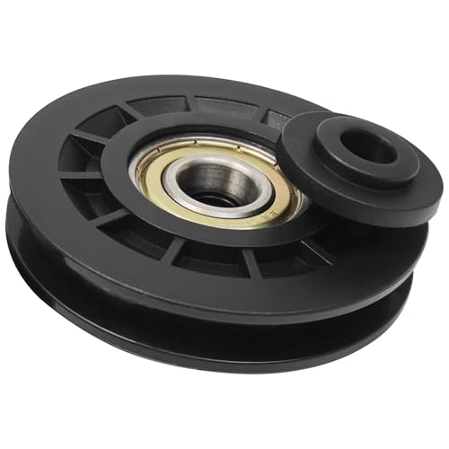 Pulley 78 mm, pulley for ropes, pulleys with ball bearings, pulley, replacement parts, fitness equipment, power station wheels, 2 pieces - color: 78mm-2 PCS-P