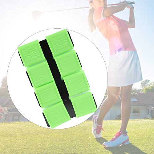 Finger Sleeves, 8pcs Finger Protector Silicone Finger Tube Golf Gloves Golf Finger Protector Tape Anti Slip Elasticity Golfer Swing Grip Golf Finger Band Cover Sets (Green) - color: Green