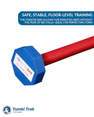 Tumbl Trak Forster Bar Skills Trainer,Blue 20 in x 5 in x 5 in
