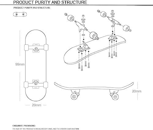 Lently Wood Fingerboards, Mini Fingerboards, 99mmL*29mmW (Big Mouth Cute Dragon) (Angry Shouts) - color: Angry Shouts
