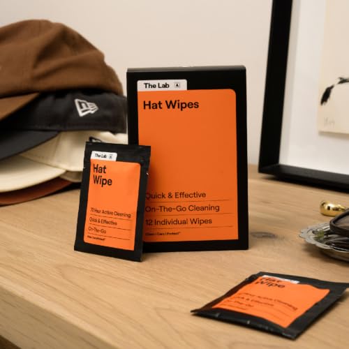 SNEAKER LAB Environmentally Friendly Hat Cleaner - Safe To Use On Most Materials - color: Hat Wipes