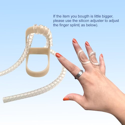 Oval Finger Splint 8 pcs, Finger Splints for Arthritis, Mallet Finger, Trigger Finger Splint, hypermobility(EDS) finger For Thumb/Middle,/Index/Pinky or Ring Finger (Large(5,6,7,8,9,10,11,12)) - size: large(5,6,7,8,9,10,11,12)