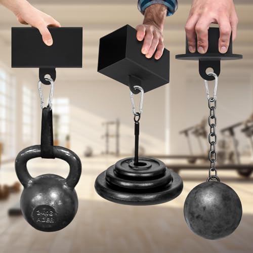 Block Strength Set, Workout Climbing Power Grip, Hand Grip Tool For Cable Machine, Forearm Finger Exerciser With Loading Pin, Strengthener Equipment Climbing Training - color: Square 8x8cm