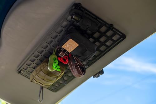 DV8 Universal Molle Panels 27" x 12" for Garages Available in 3 Sizes | Can Mounted Almost Anywhere Including Vehicles, Universal Mounting for Tools, Recovery Gear, & More - size: 27" x 12"