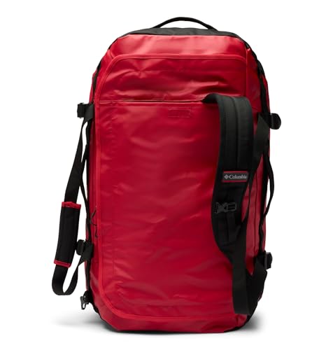 Columbia Unisex Landroamer 60L Duffel, Mountain Red/Black, One Size - color: Mountain Red/Black