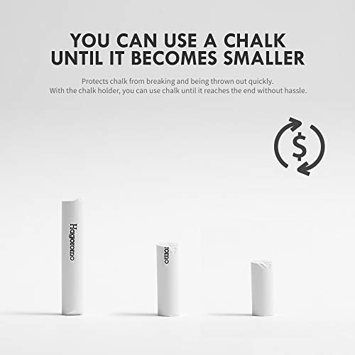 Hagoromo Chalk Holder with Magnet Attached [Green Cap and Chalk] - color: Green, style: Cap
