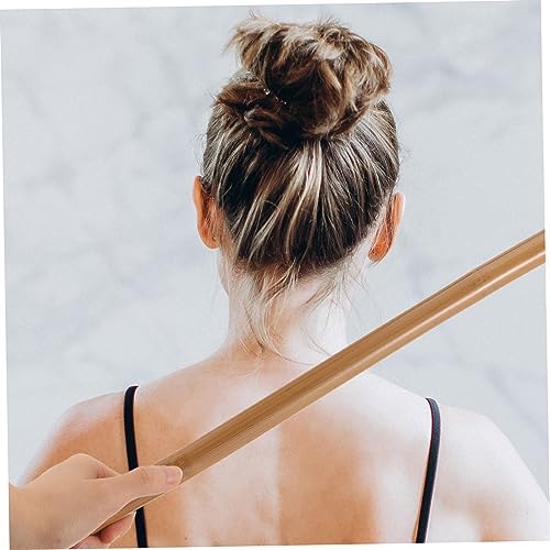 Massage Stick: Bamboo Massage Roller Stick - Full Body Massager Tool for Relax Muscles