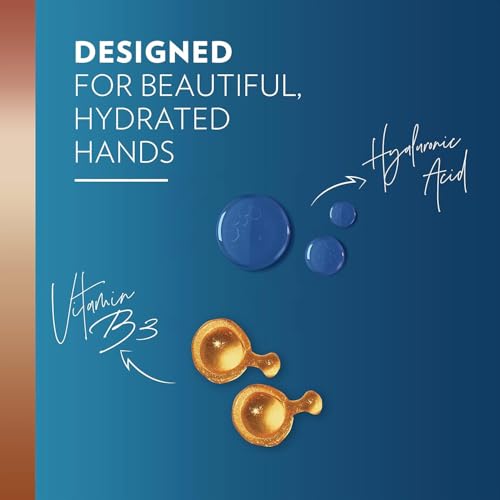 Vaseline Hand Cream 2-Pack – Hydra Replenish Crème with Hyaluronic Acid, Niacinamide & Cocoa Butter for Soft Skin + Cocoa Butter Lip Therapy Tube with Petroleum Jelly