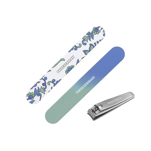 Tweezerman Nail Kit with Clipper & 2 Nail Files Paisley - color: Paisley