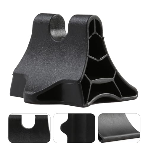 Trigger Point Massage Tool, Handheld Deep Tissue Manual Massager for Neck, Shoulders, Back & Feet, 3-Edge Pressure Point Design, Portable (Black)