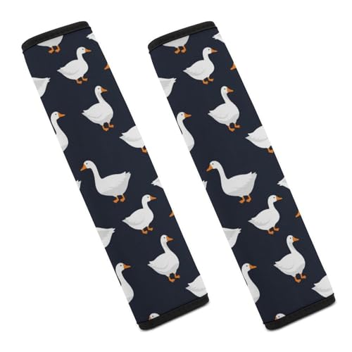 1 Pair Cute Animal Goose Seat Belt Shoulder Pad Soft Padded Seat Belt Cushion for Adult Use, Stroller Pushchair High Chair, Pressure Relief - color: Pattern 666